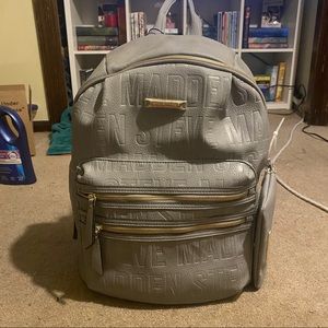 Gray Steve Madden Backpack